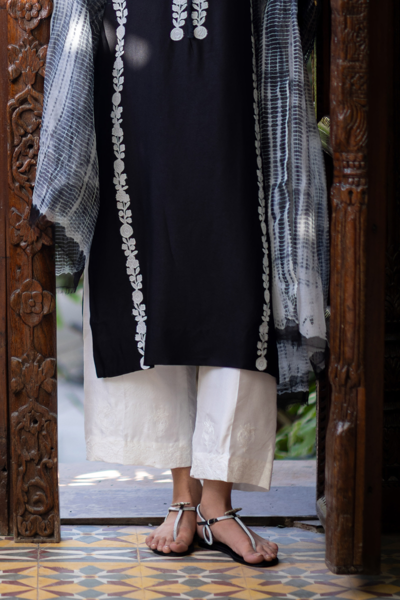 Raw Silk Culottes Ayesha Khurram
