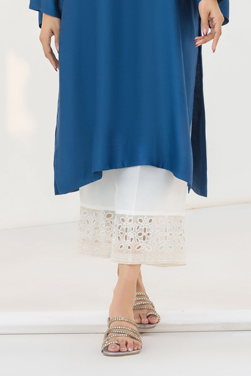 Raw Silk Culottes