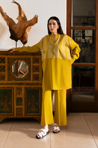 Lime Green Linen Co-Ord Set