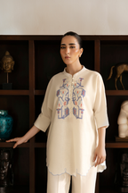 White Linen Co-Ord Set