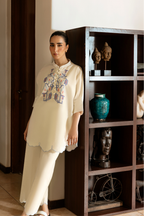 White Linen Co-Ord Set