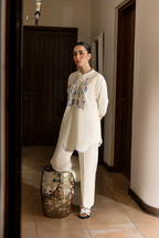 White Linen Co-Ord Set