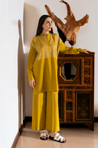 Lime Green Linen Co-Ord Set